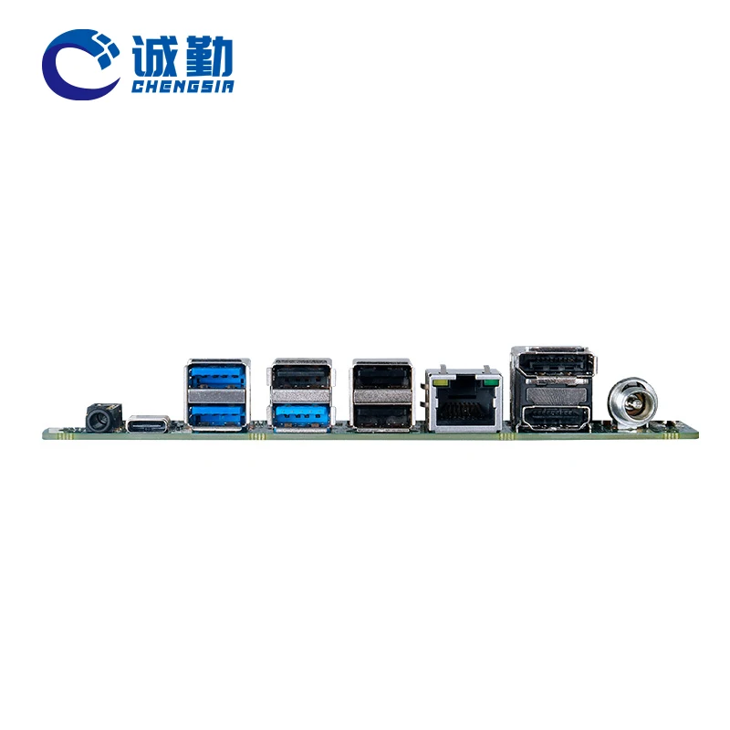 OEM ODM 12th/13th Gen Ultra 9 185H AI PC Single Board Computer 2 Lan 6 COM 3.5 inch X86 Fanless Embedded Industrial Motherboard