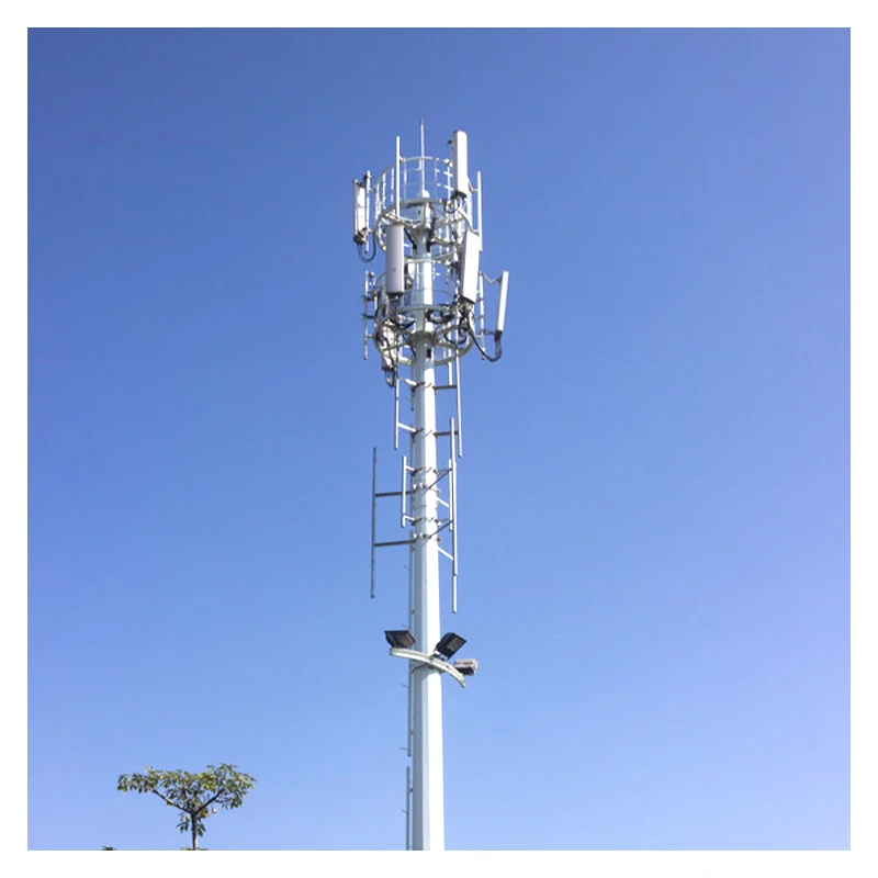 Cheap Mini Telecom Pole Mast Lattice Tower Communication Tower Communication Price Steel Telecom Pole Communication Tower