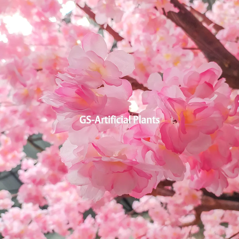 Garden landscaping & decking large tree artificial plants and flowers wedding decoration artificial Cherry Blossom tree