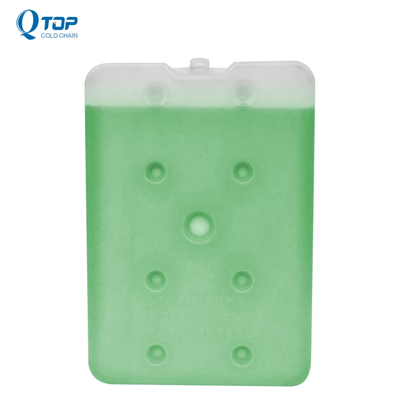 Ice Pack Cool Cooler 2-8 degree Food grade HDPE hard slim 900g for refrigerator for fans  High Quality Three Grooves