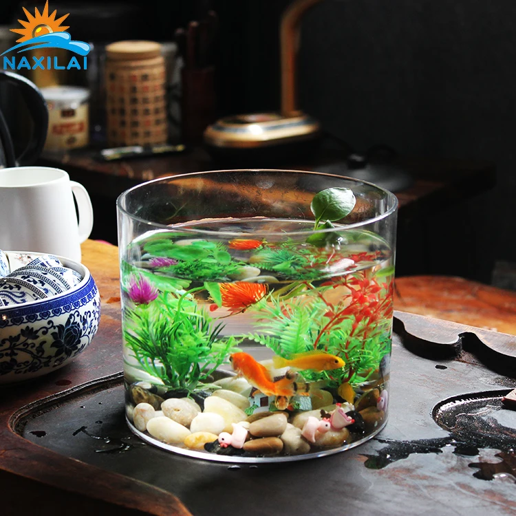 NAXIALI Aquarium Acrylic Fish Aquarium Fish Buyers Nano Acrylic Aquarium Tanks For Small Fish
