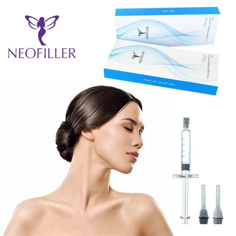 Neuramis 1ml HA Hyaluronic Acid Filler Dermal Filler Facial Filler for Forehead Nose Lips Chin Face made in China