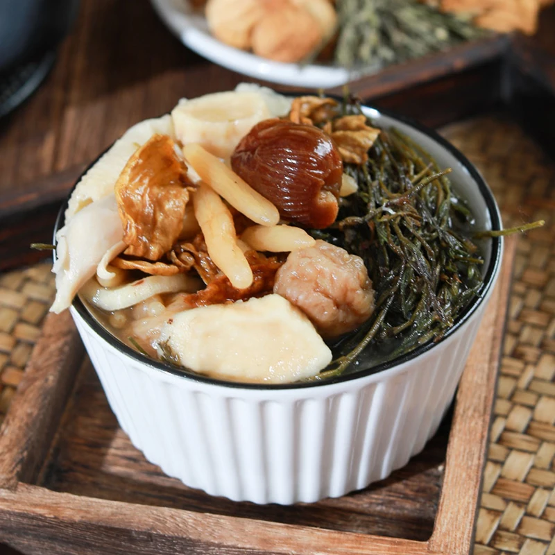 Chinese Wholesale Shuangjin decoction Individual packaging Dauphin ginseng one-horn golden chicken inner golden FIG jujube yam