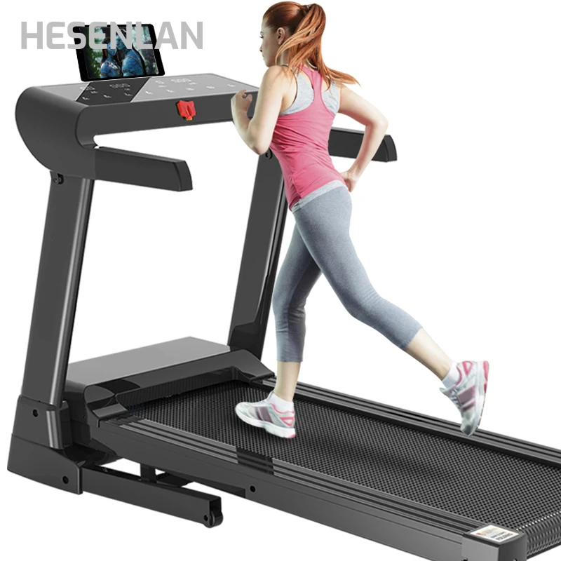 Hesenlan Gym Health Fitness Equipment Auto Incline Treadmills For Sale Foldable Running Electric Treadmill Machine