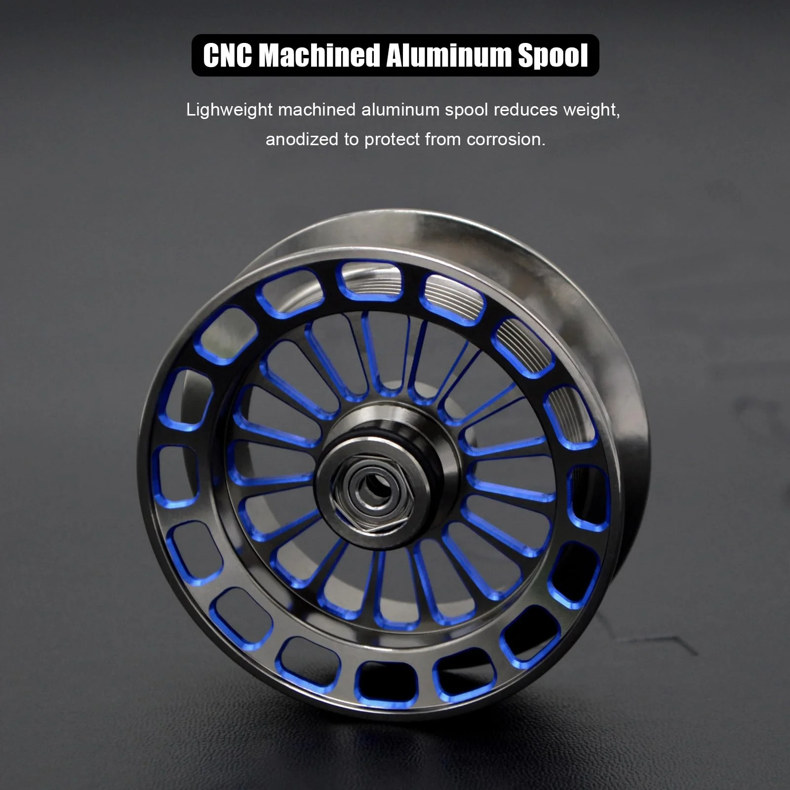 7+1BB High Strength 3.2:1 Stainless Steel Spindle 6-8KG Breaking Force Metal Spool Spinning Winter Ice Fly Fishing Reels