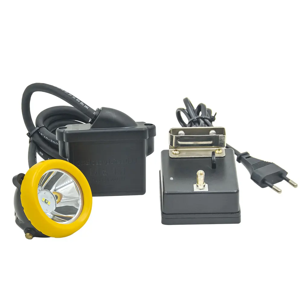11000Lux Led Flashlight KL5M Corded Mining Lamp Huachuang Headlamp Waterproof Miners