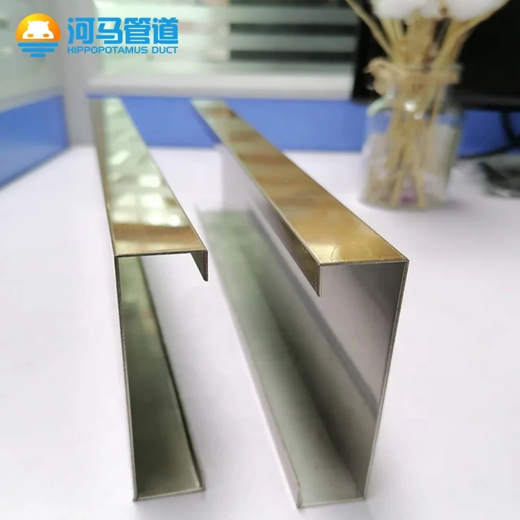 U Trim Hl 304 316 8K декоративный настенный Золотой профиль для кромки плитки из нержавеющей стали плиточного напольного плинтуса листового