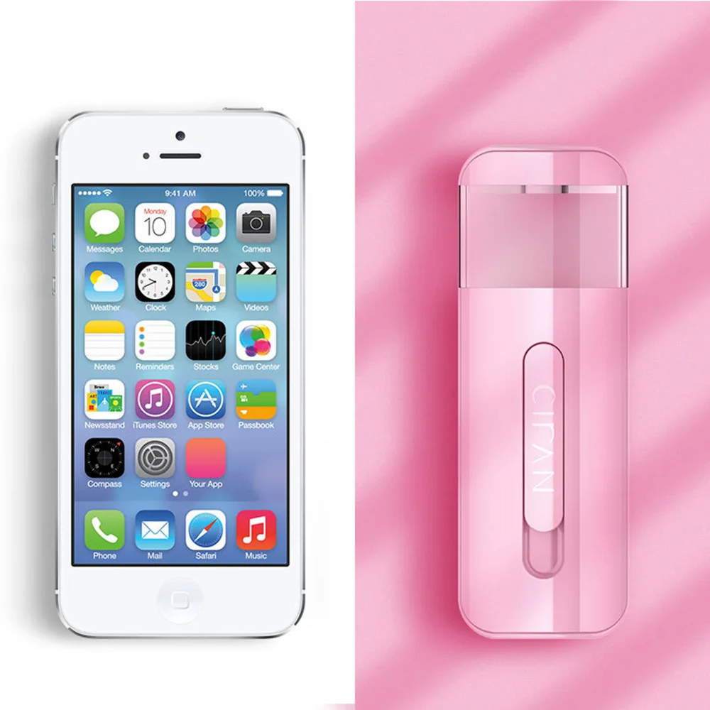 portable Mist Spray Atomization rechargeable nano mist spray Facial Mister Steamer hydrogen water sprayer