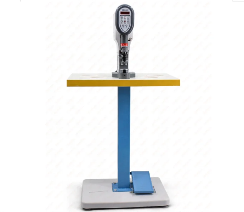 Automatic jeans cloth garment rivets,snap,prong, all kinds of button ring eyelet  attaching machine