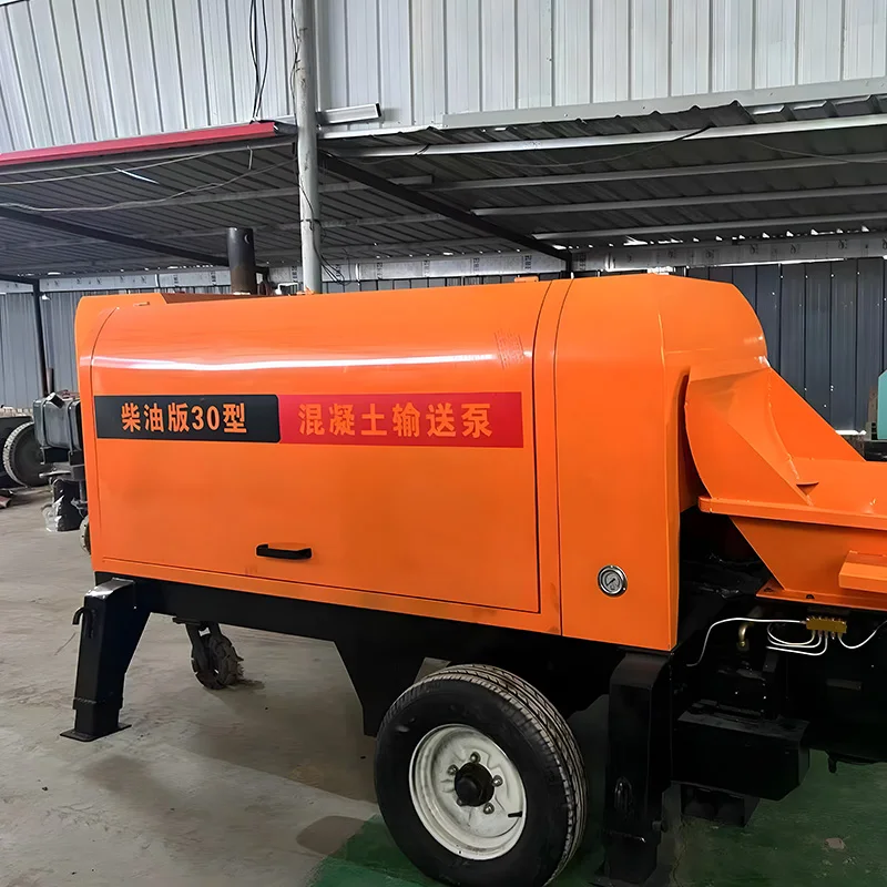 Cheap Concrete Pumps Sale Concrete Trailer Pumps Presion  New Mobile Mini Concrete Pumps Machine