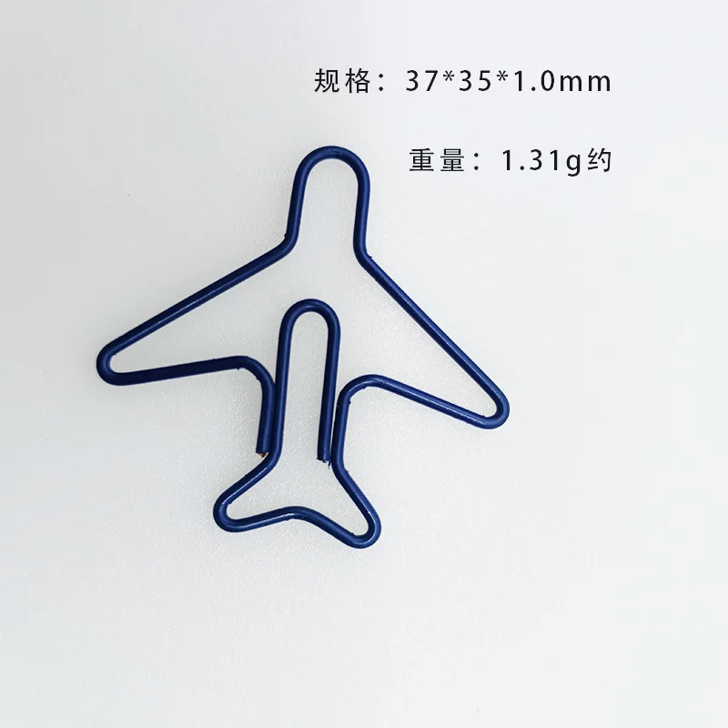 Bview Art New Wrought Iron Art Plastic-covered Vehicles Paper Clips Creative Pins Gifts Shapes Paper Clips Custom