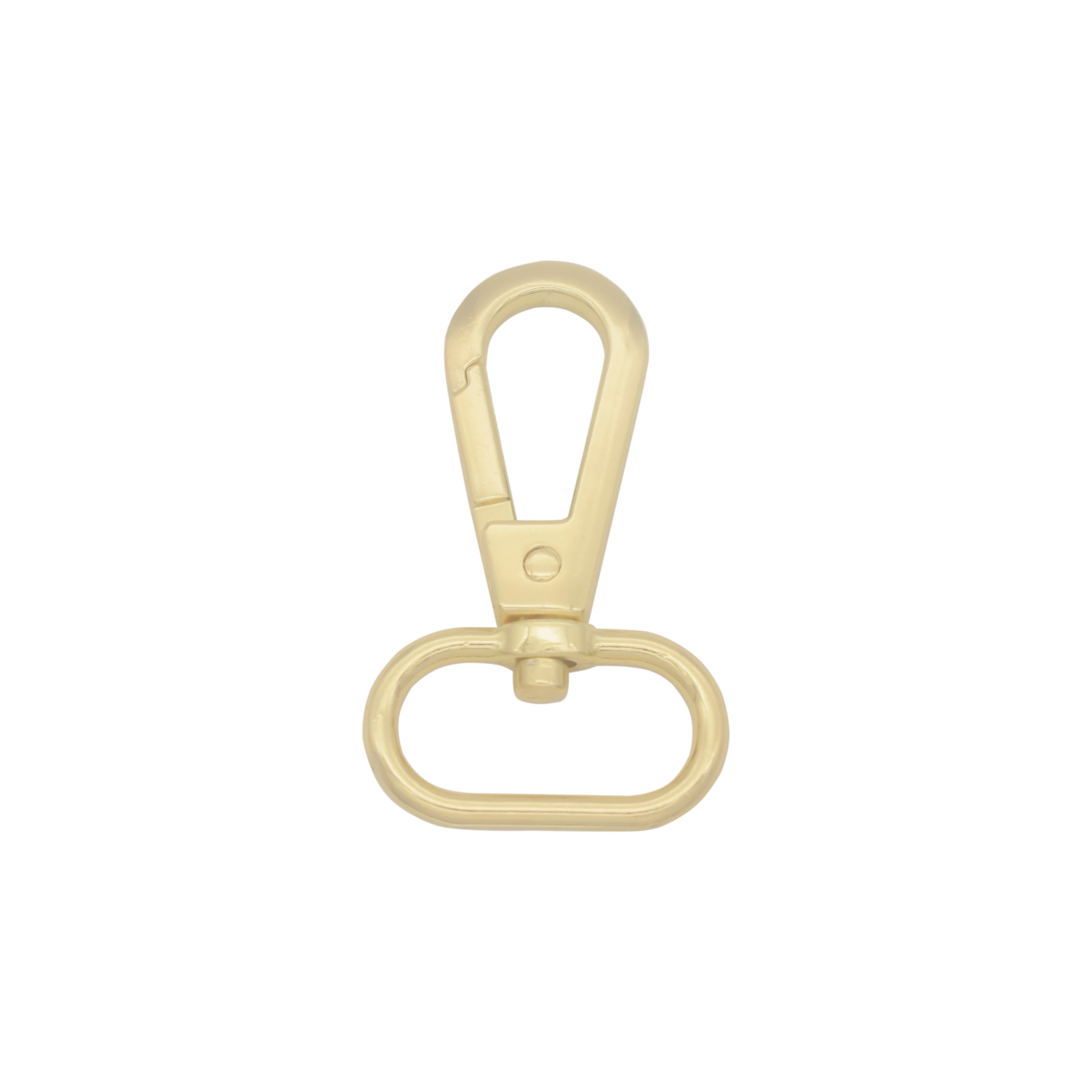 Yellow Light Gold 19Mm 25Mm 38Mm Customized Bag Hardware Dog Hook Durable Metal Swivel Snap Hook