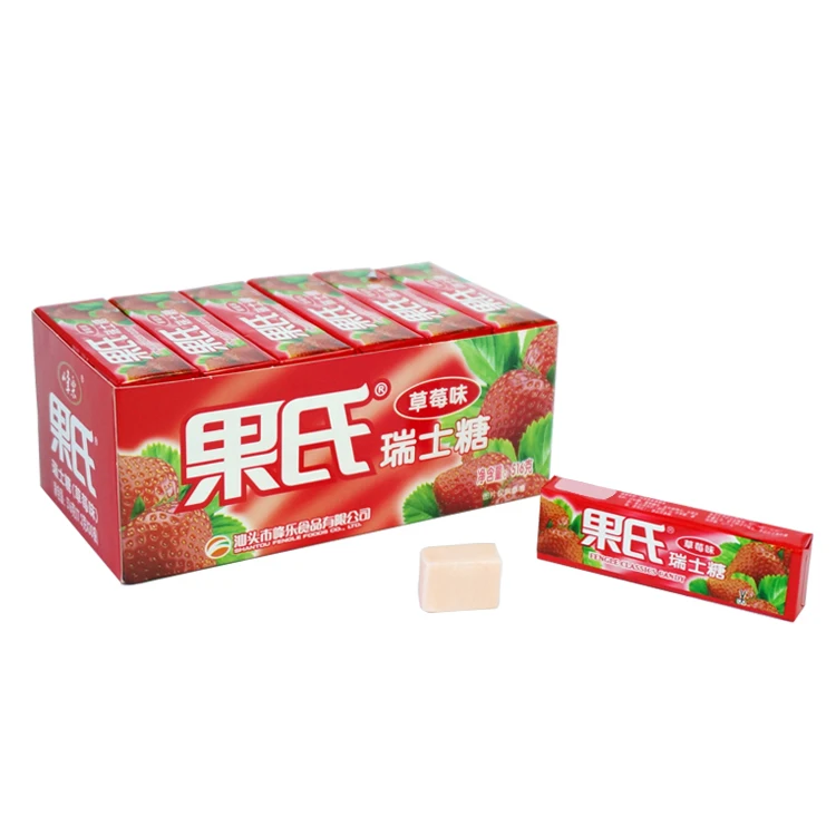 Hot Sale Gummy Sweets and Candies Individually Wrapped Soft Chewy Milk Candy Factory Direct