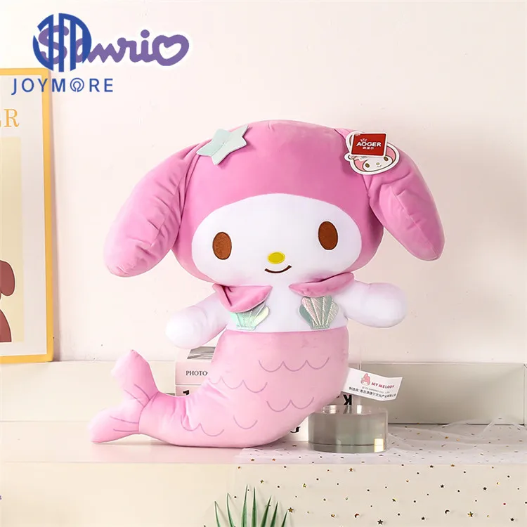 Jm Cartoon Stuffed Animals  My Melody Cinnamoroll  Plush Toy Anime Kawaii Cute Soft Plushie Girls Doll Toys Gifts