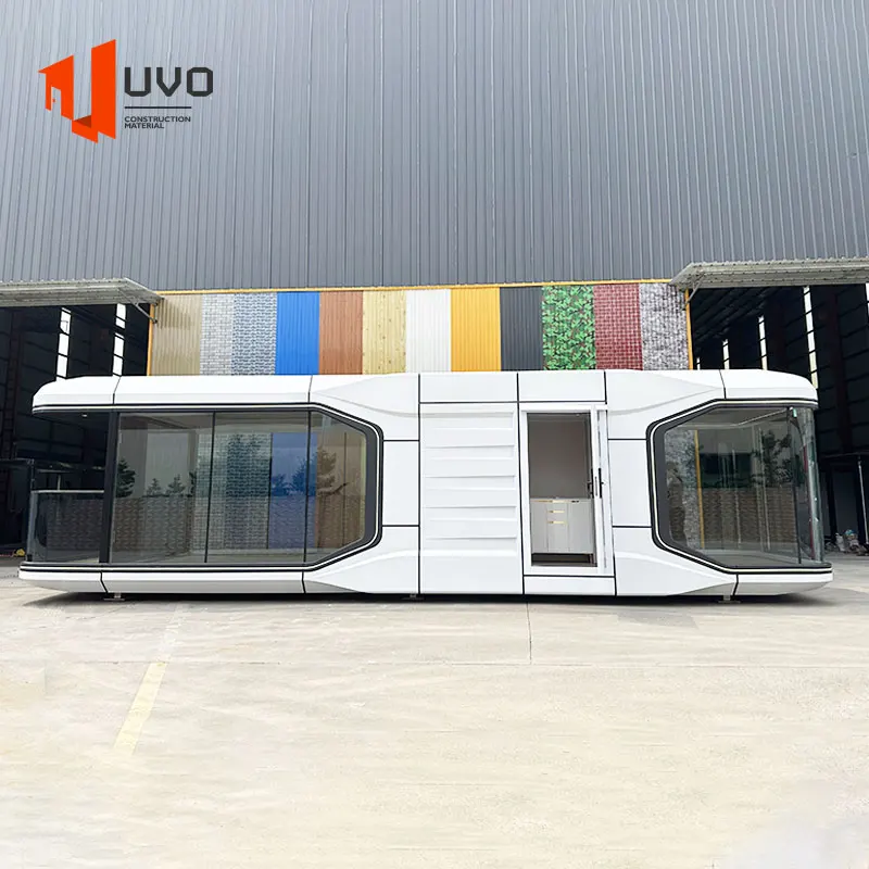 Открытый спортивный зал стальной для отдыха Крытый Пляж общежитие Капсульная Кофейня на заказ Спортивный Зал Стальная капсула дома