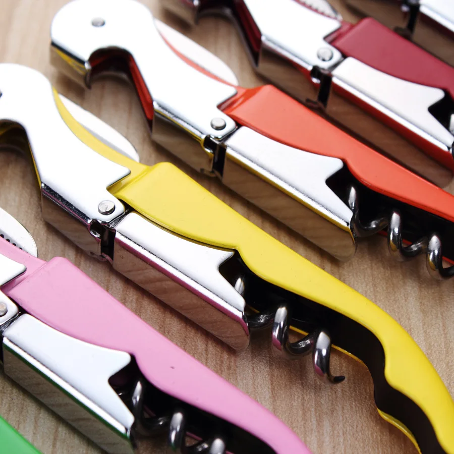 custom metal wine bottle opener