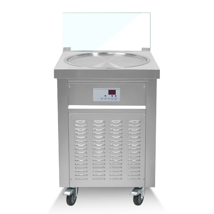 Бесплатная доставка в дверь ETL NSF CE 50 см круглая машина для приготовления мороженого/машина мгновенного мороженого