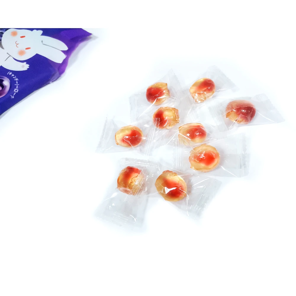 Jelly Ball Candy Sweet Fruit Candy Gummies Soft Jelly Candies Chinese Candy Manufacturers 65g Blue berry Flavor