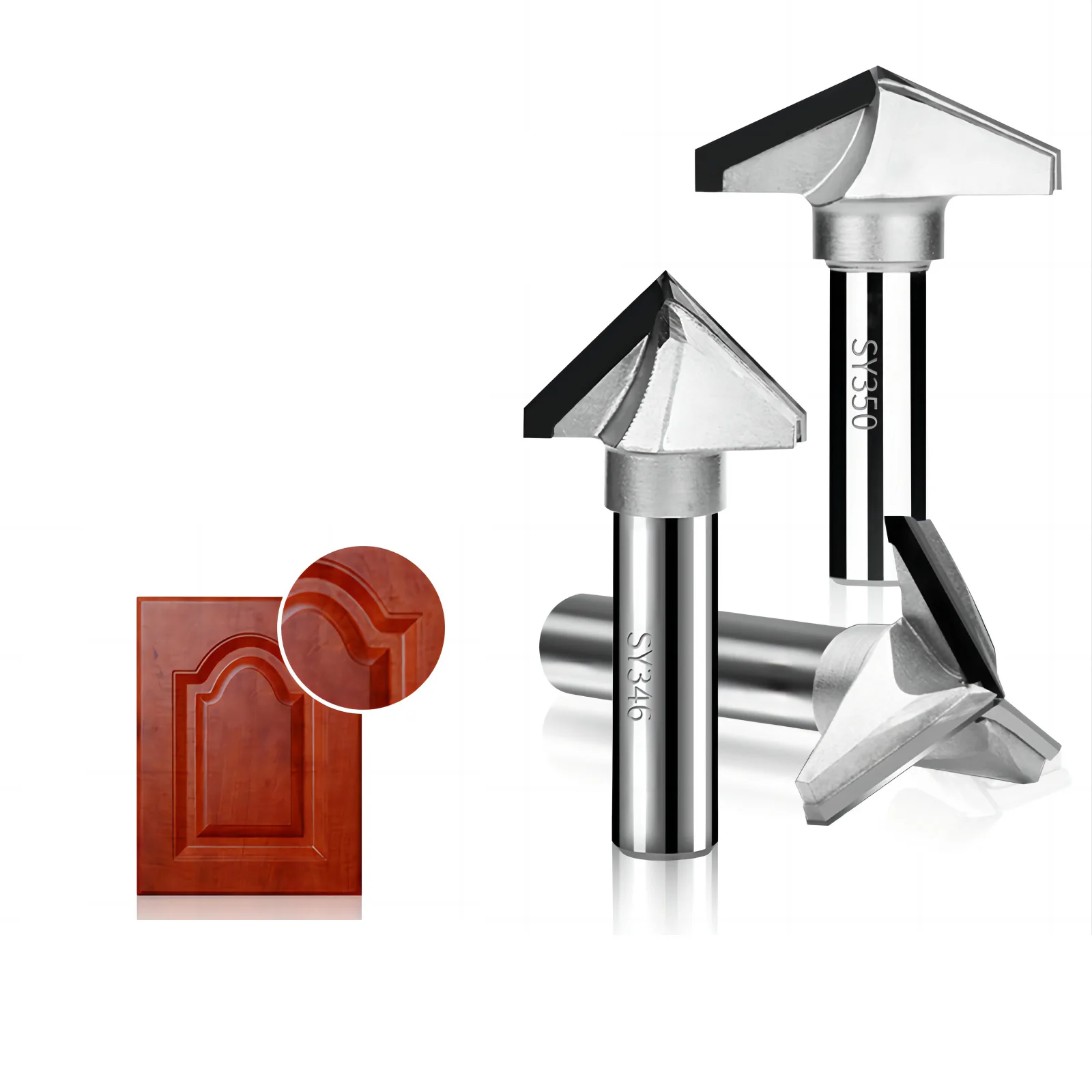 LIVTER PCD woodworking tool 90 degree 120 degree V-shaped knife carving cabinet door panel chamfering knife