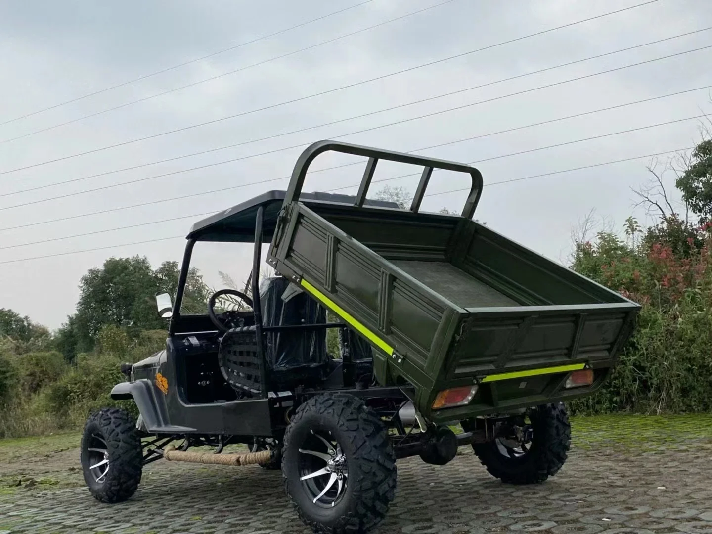 2021 Easy-go newest cheap 2 seats 350cc 4x4 dune buggy/ Farm UTV for adults pass CE certificate hot on sale