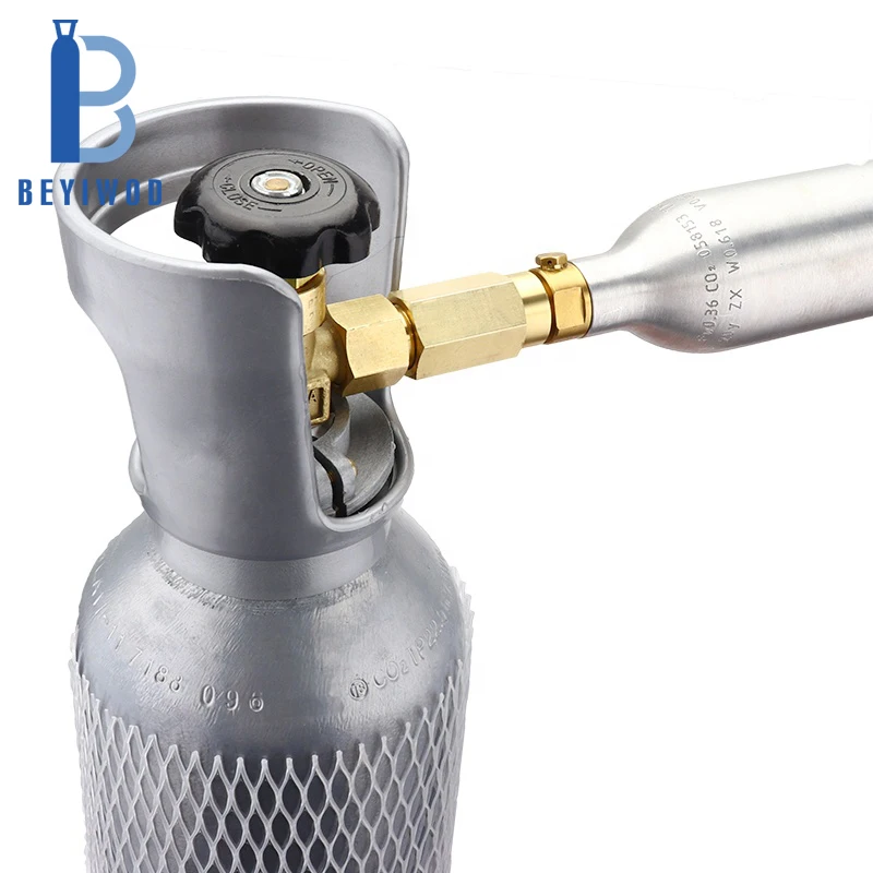 Food Grade Aluminium Soda C02 Gas 0.6l Soda Cylinders Co2 Cartridge for Soda Maker