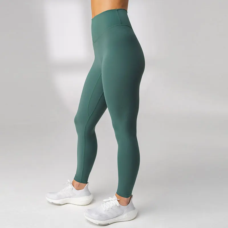 Bestex Custom High Waist Butt Scrunch Workout Leggings Fitness Alphalete Push Up Sexy Compression Athletic Nylon Leggings