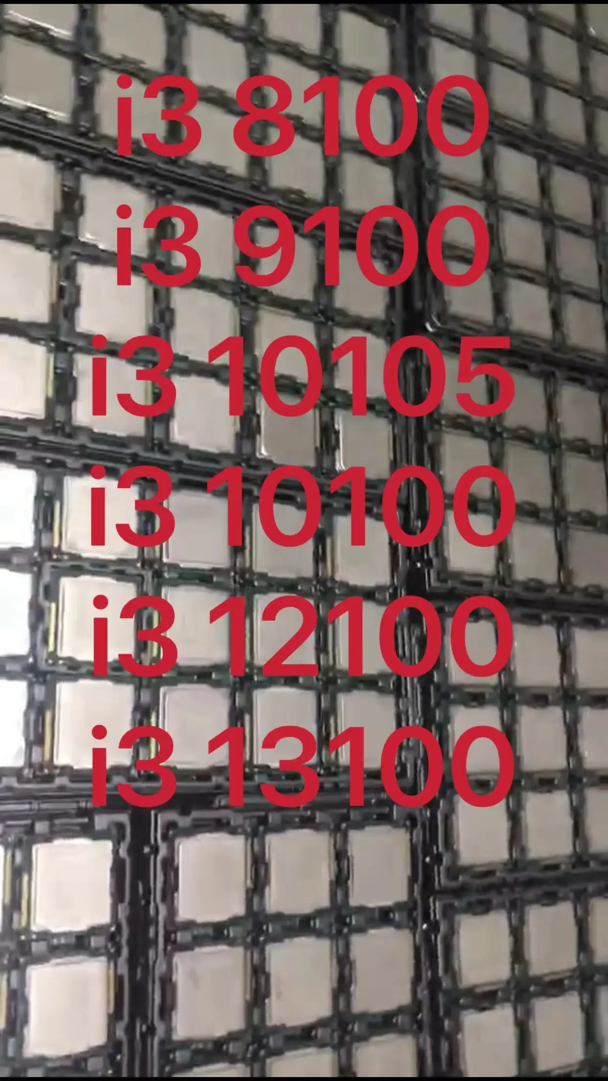 Продажа для Intel Core i3 10100 3 6 ГГц 4-ядерный 8-нитевидный процессор L2 = 1 м L3 65 Вт LGA 1200 i3-10100