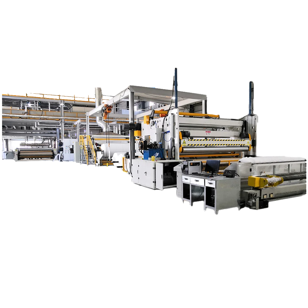 HY spunbond making machine New design PP PE S single beam non woven fabric production line