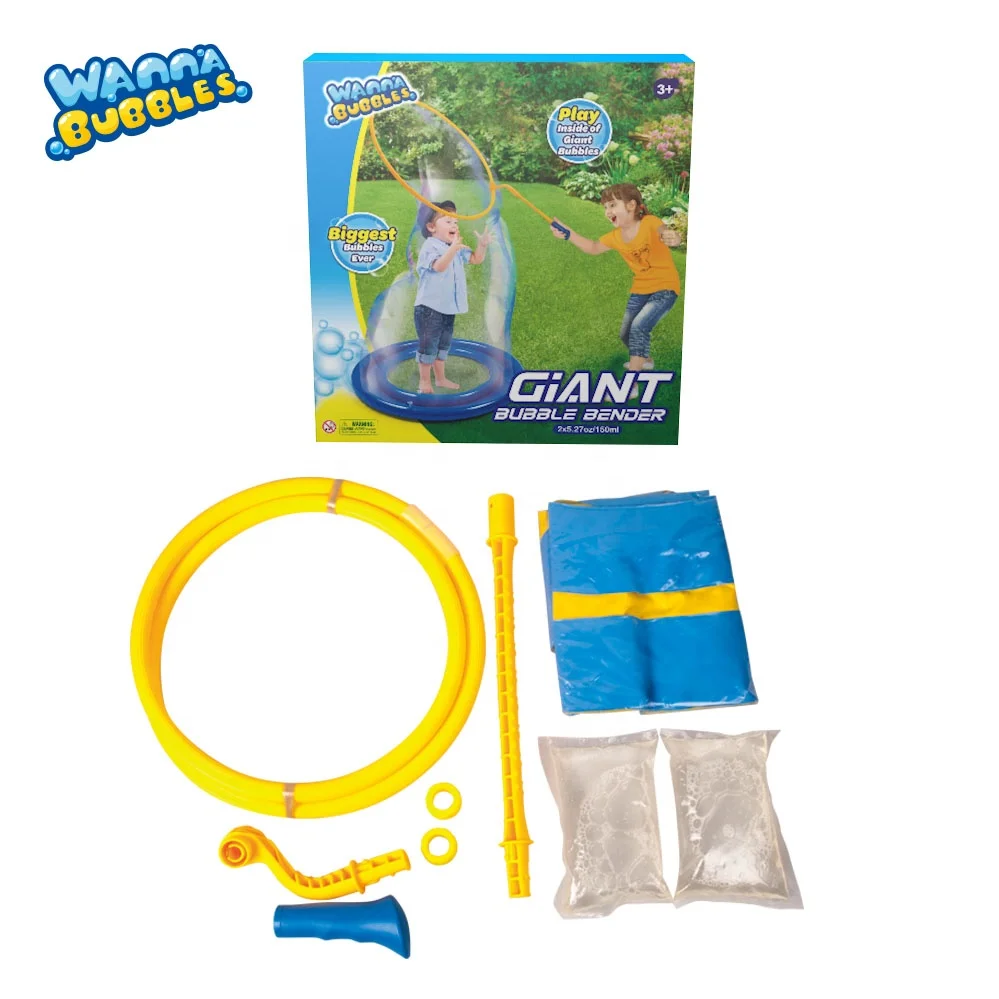 Wholesale Large Soap Bubble Wand Toy Outdoor Children Party Play Toys Making Giant Bubbles Stick Kit Big Bubble Maker For Kids