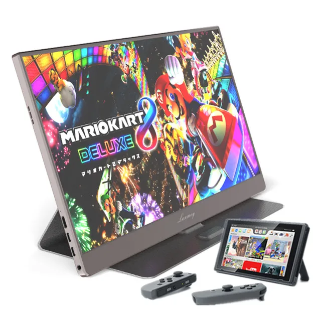 Портативный экран Full HD портативный монитор 15 6 дюйма с сенсорным экраном для игровой