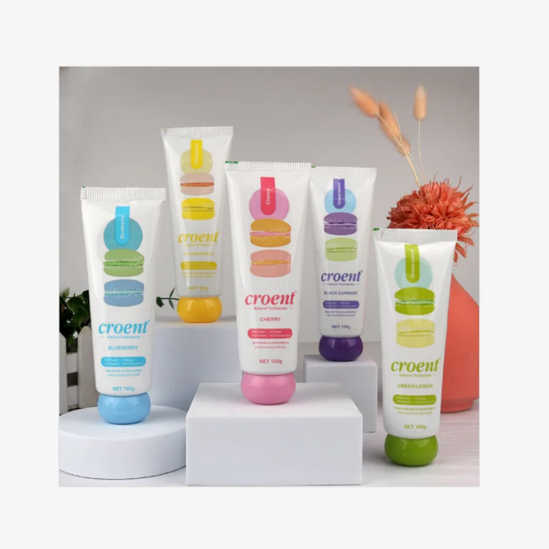 New Arrival Multiple Fruit Flavor Toothpaste Use for Sensitivity Teeth Whitening Toothpaste 100g