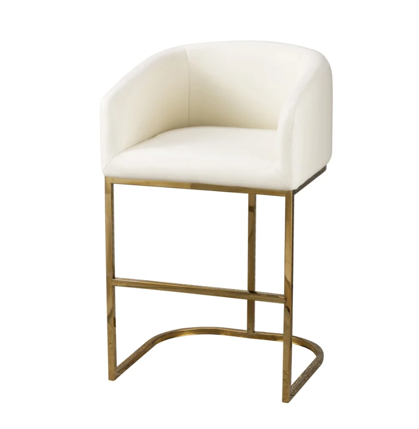 Simple stools bar chairs kitchen bar stools chair cream colour bar chair with arms