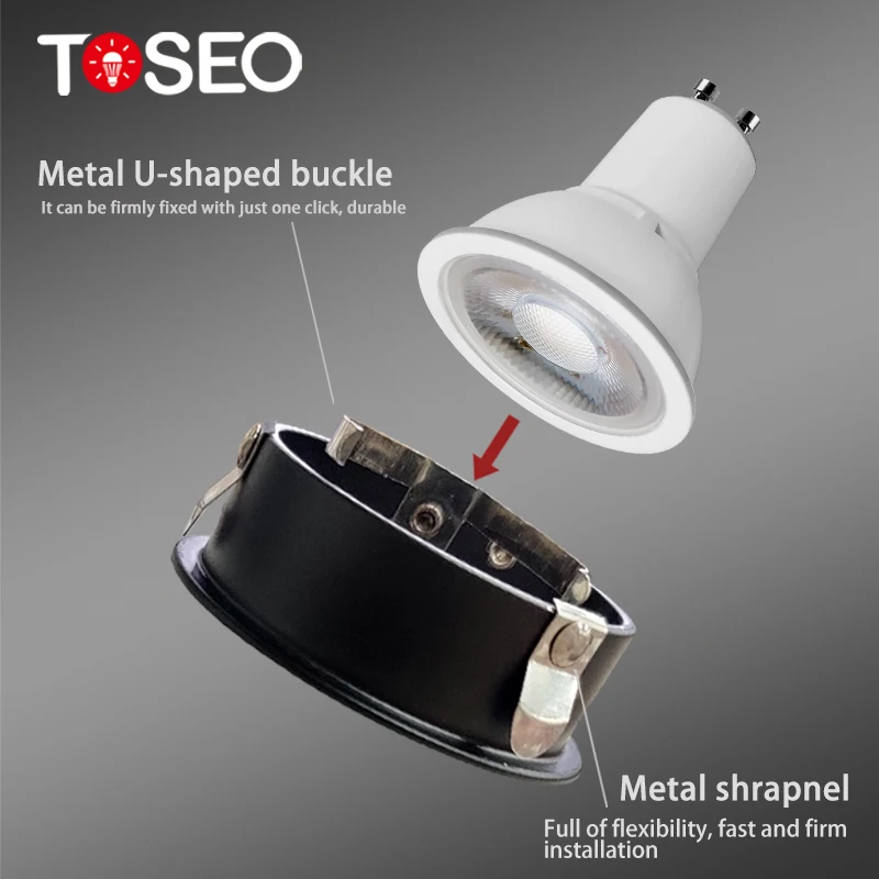 Indoor Lighting Fixture Pure Aluminium Led Ceiling Light Gu10 Surface Mounted Spot Light Living Room Aluminum 90 Modern 100 900