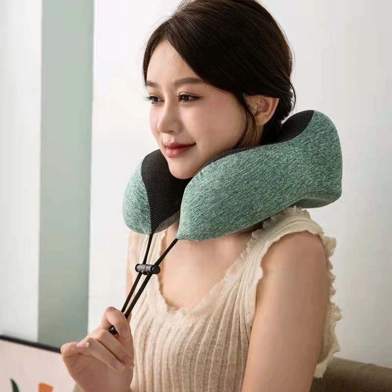 High Quality Customized Neck Pillow U Shape Memory Foam Travel Pillow for Airplane