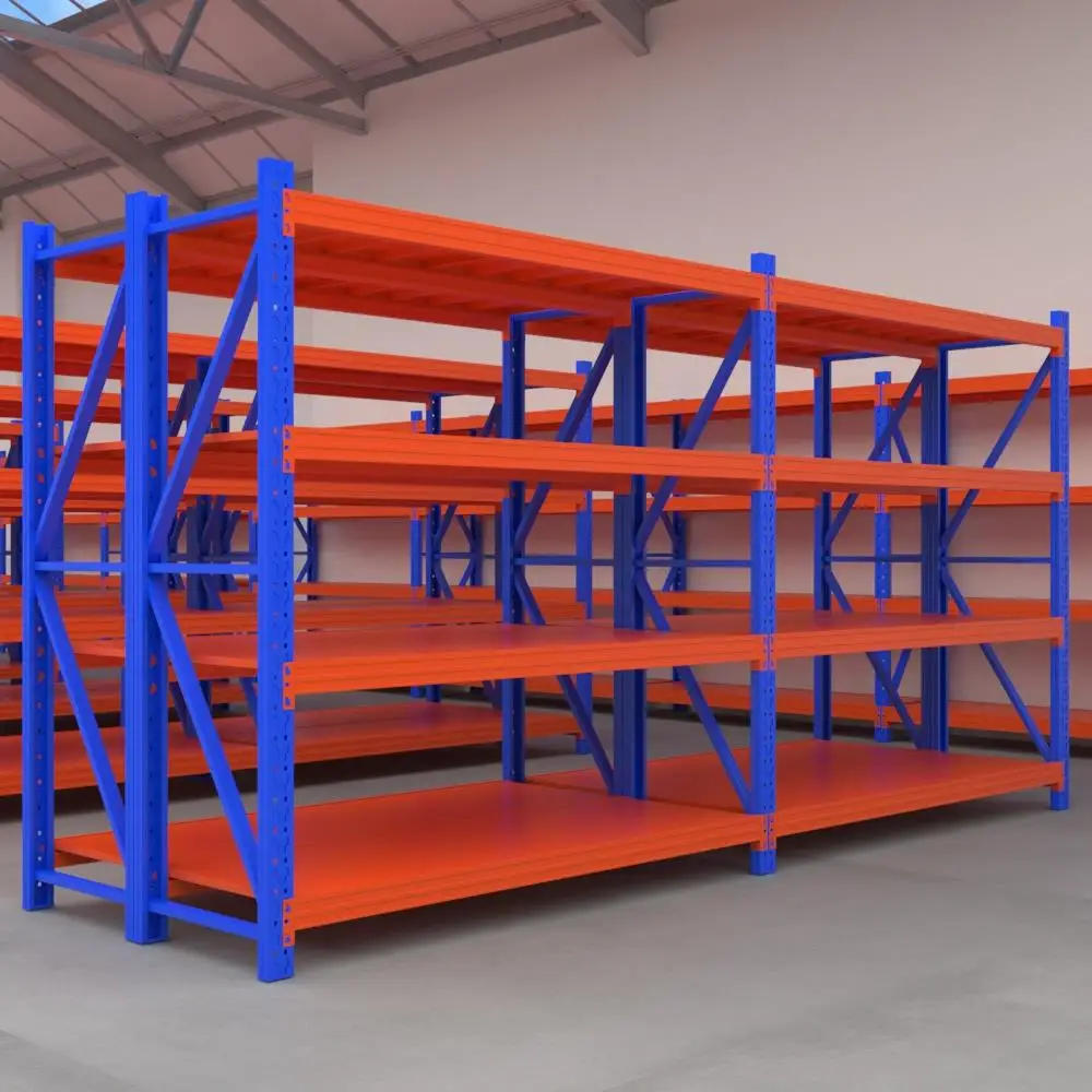 Iron Steel Coil Storage Racks Warehouse Industrial Shelving Rack Storage Shelf Garage Storage Rack Systems