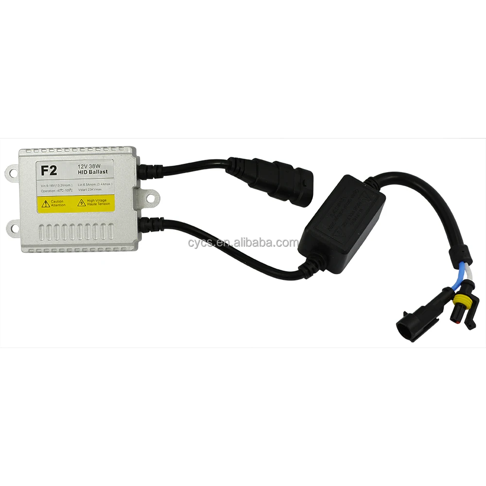 12V Fast bright 38W Xenon HID Kit xenon hid ballast Car Headlight HID Ballast AC Slim Digital Fast Start Ballast