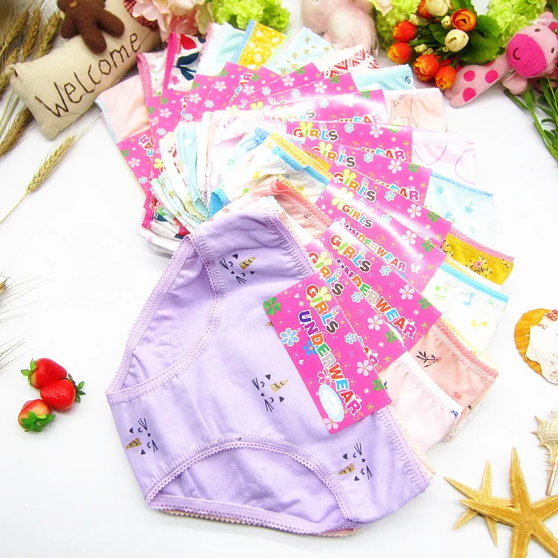 
Factory children girl cotton panty brief underwear 