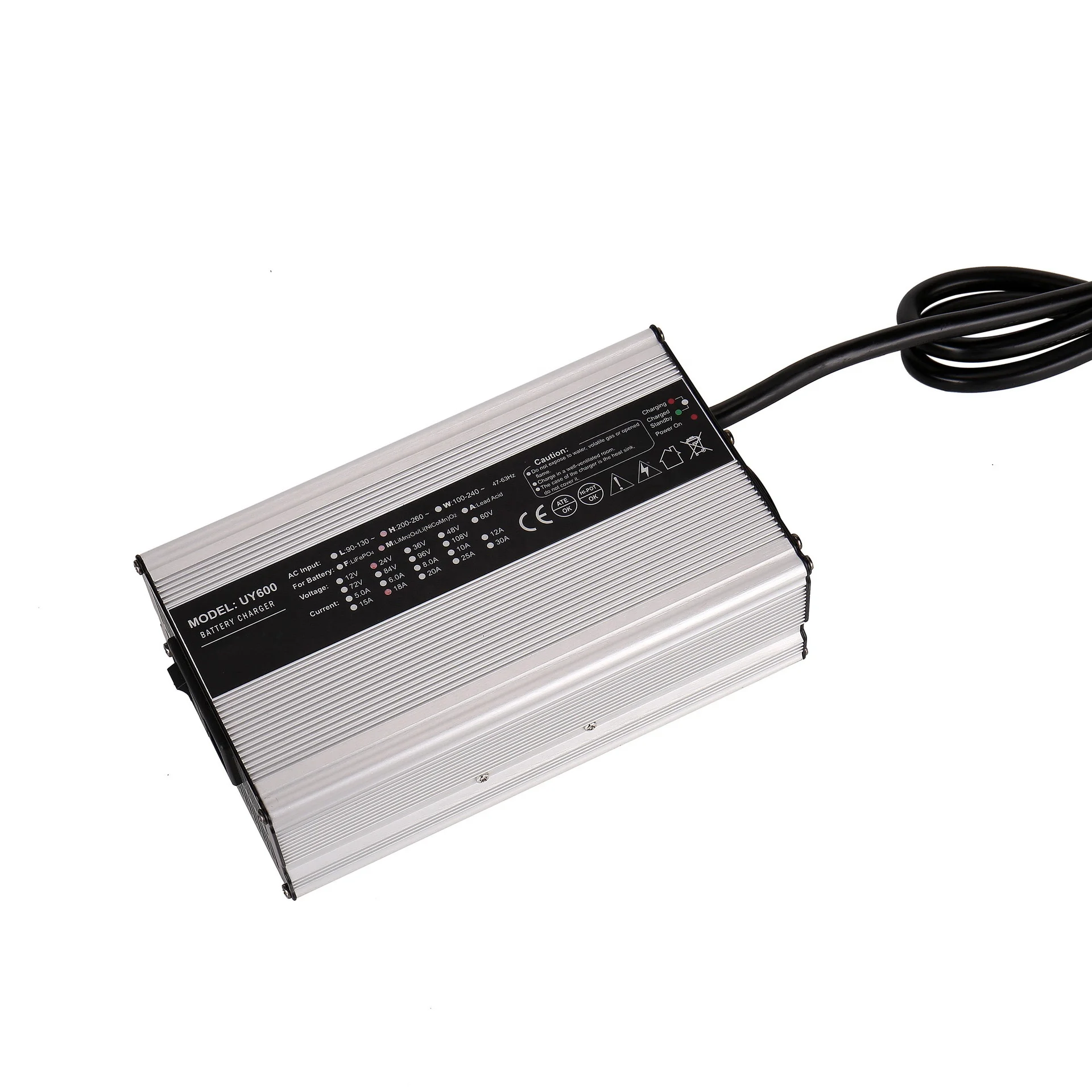 12V 14.6V 24V 36V 48V 72V 84V Customized Lithium ion lifepo4 battery Charger