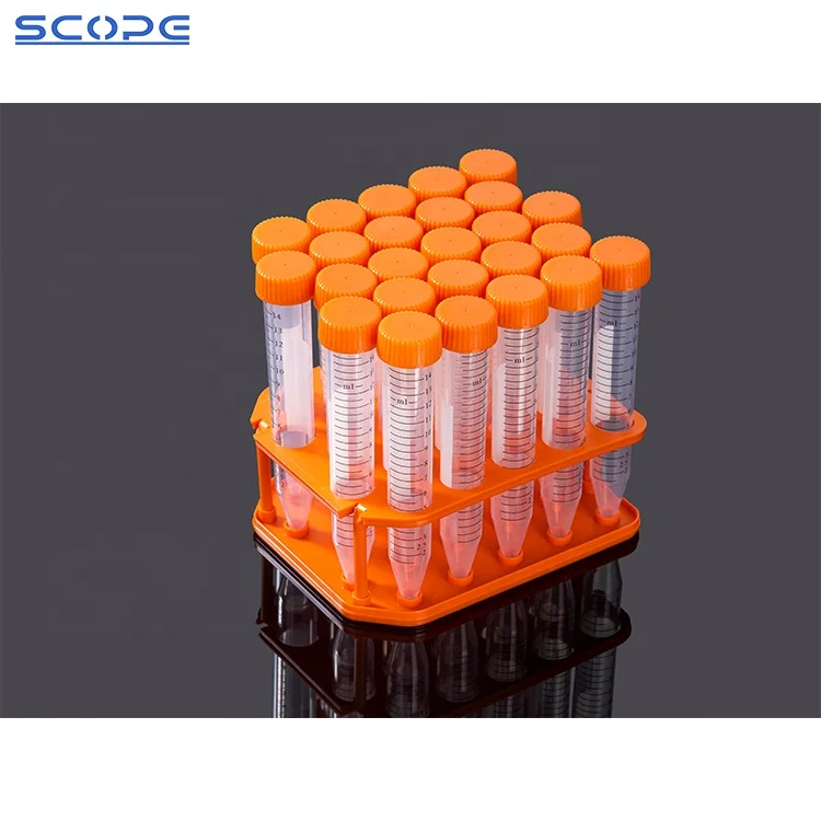 Lab Consumable Nonpyrogenic Plastic  Graduated Sterile 15ml 50ml Centrifuge Tubes