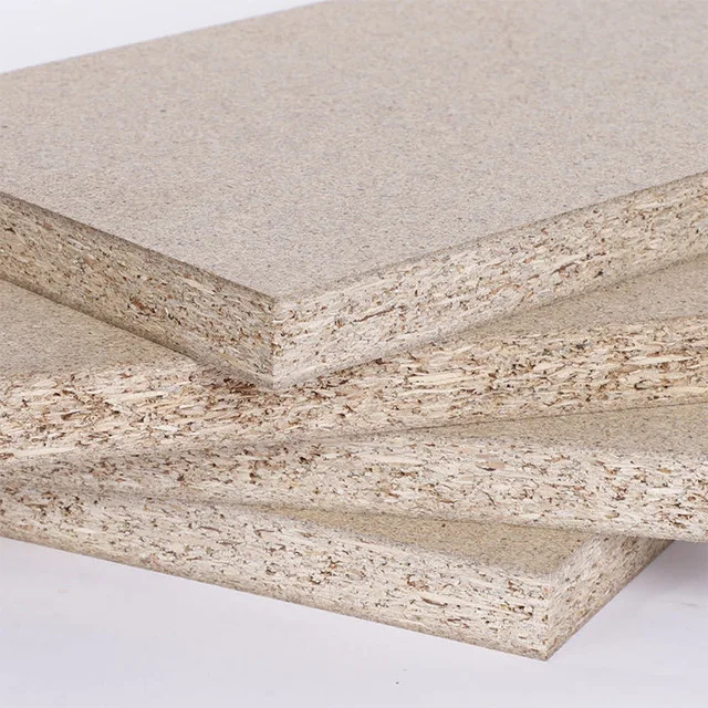 High quality plain raw particle board in 18mm 15mm 12mm 9mm with ce,fsc,carb p2,naf
