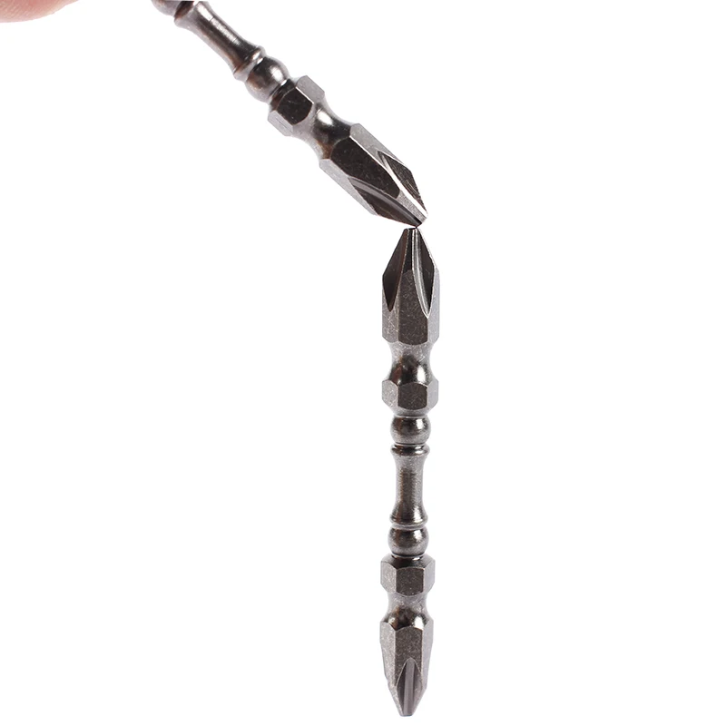 New Designed OEM Service Top selling Screwdriver Bit Sleeve Nunchaku S2 65mm Ph2 Black Nickel Big Head