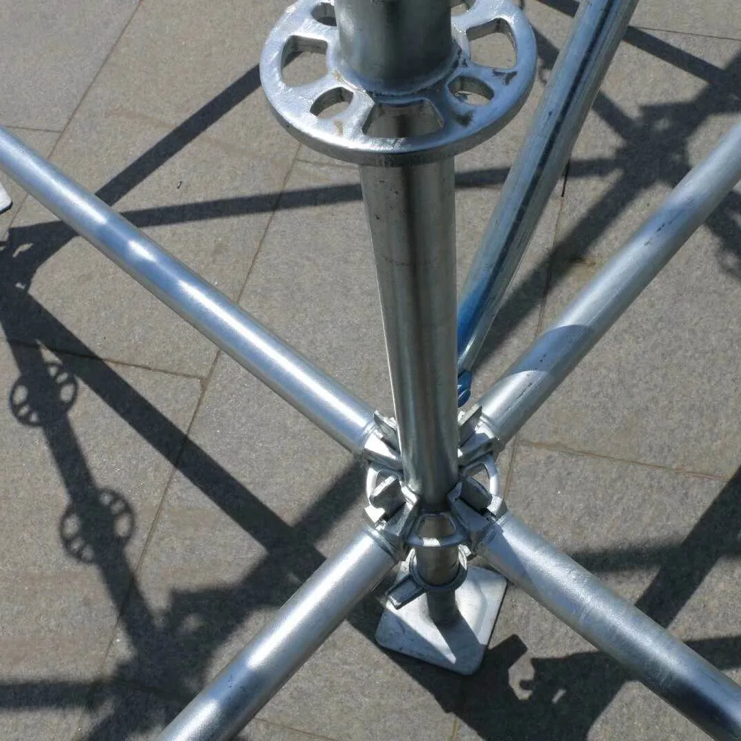 Heavy duty OD 60 ring lock scaffolding system for bridge