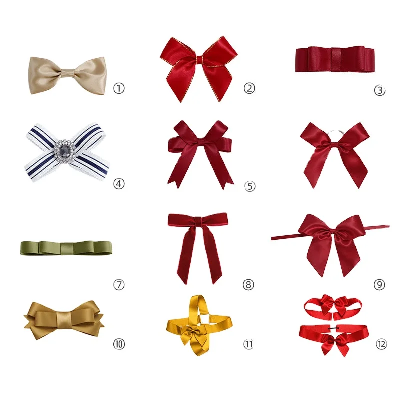 Custom Roll Satin Ribbon Printed Ribbon Bows In Solid Colors Polyester Gift Wrapping Packing Decoration