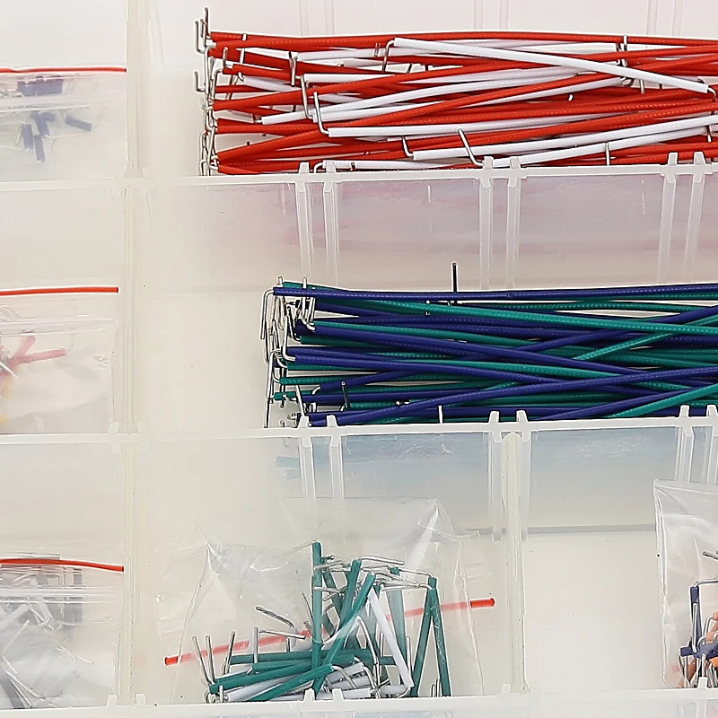 Макетная плата без пайки, набор медных перемычек