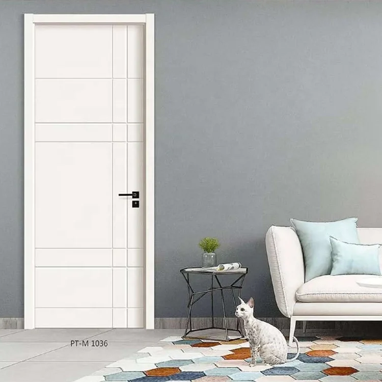 Manufacturer Supplier Custom House Apartment Pvc Wood Door