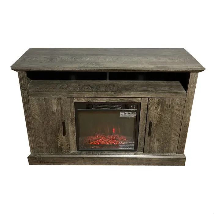 Living Room warm fireplace tv cabinet american style  led tv stand