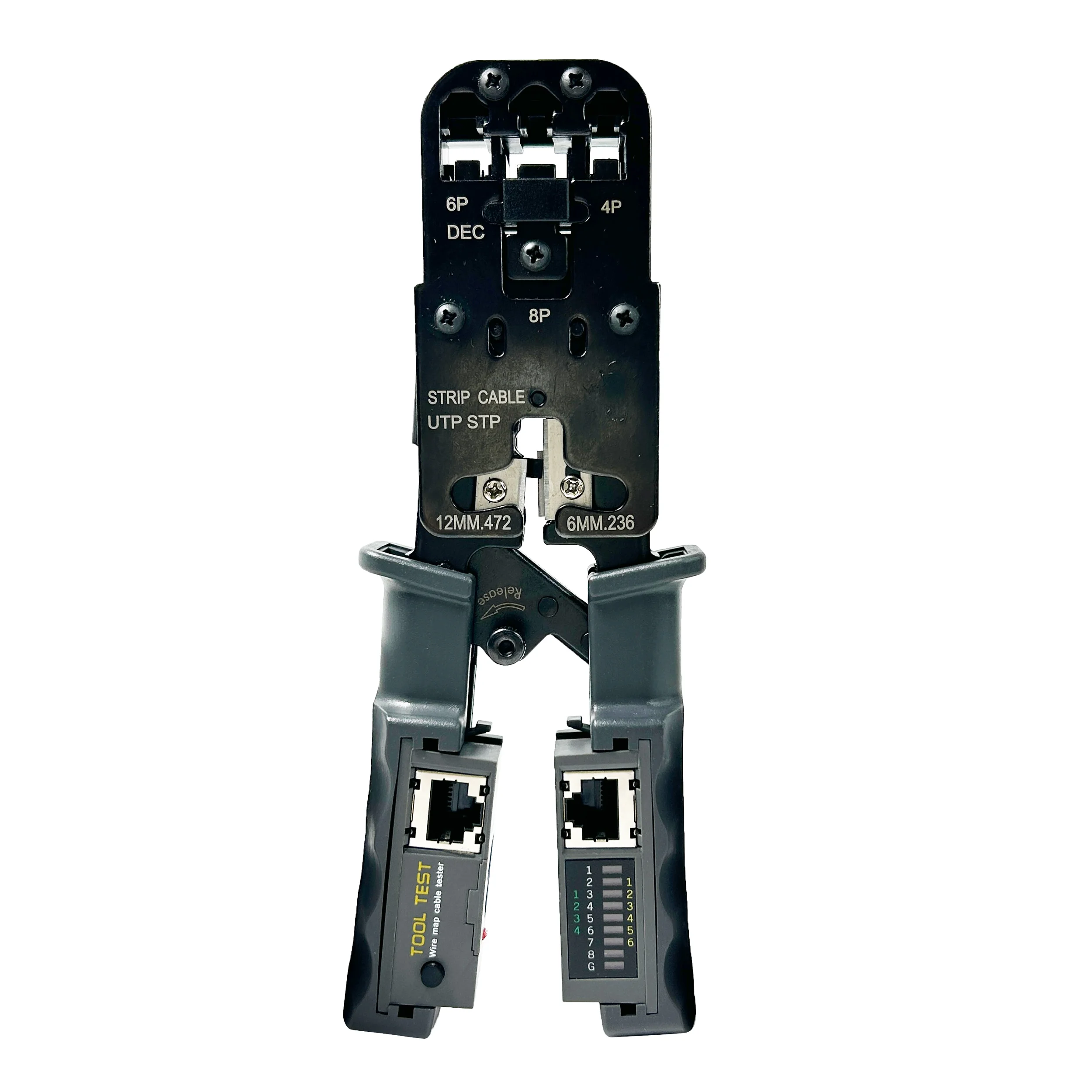 022 multi 8P 6P 4p Crimper Cuts Strips RJ45 RJ11 RJ12 Network LAN Cable Tester crimping Tool Pliers