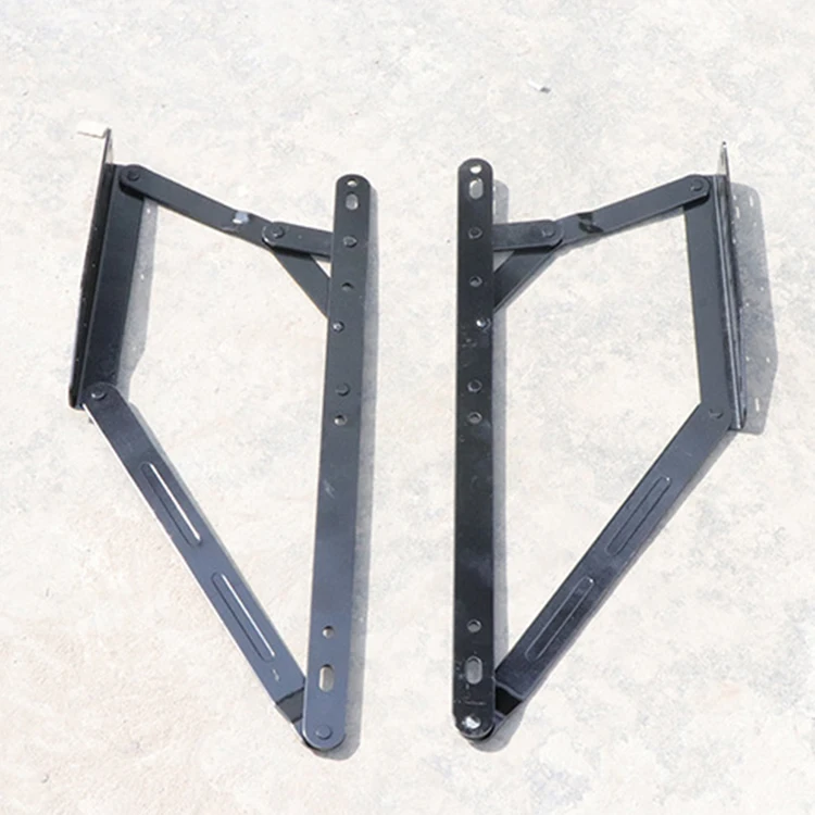 Wholesale Sofa Bed Mechanism System Black Portable Bed Lift Support Sliding Lift Hinge Sofa Bed Slider Bracket