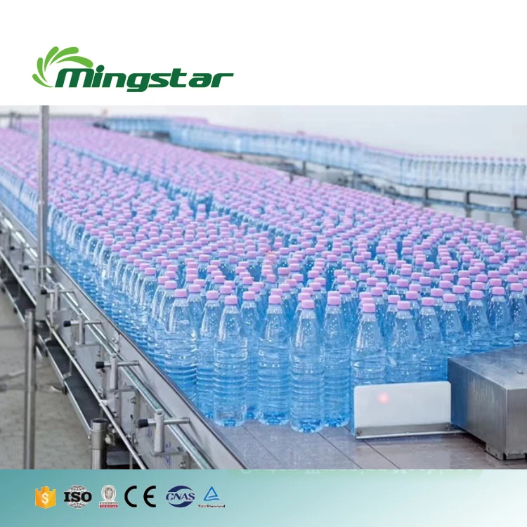A To Z Factory PET Bottle Filling Capping Machine Pure Drinking Spring Mineral Fill Bottled Water Bottling Turnkey Project