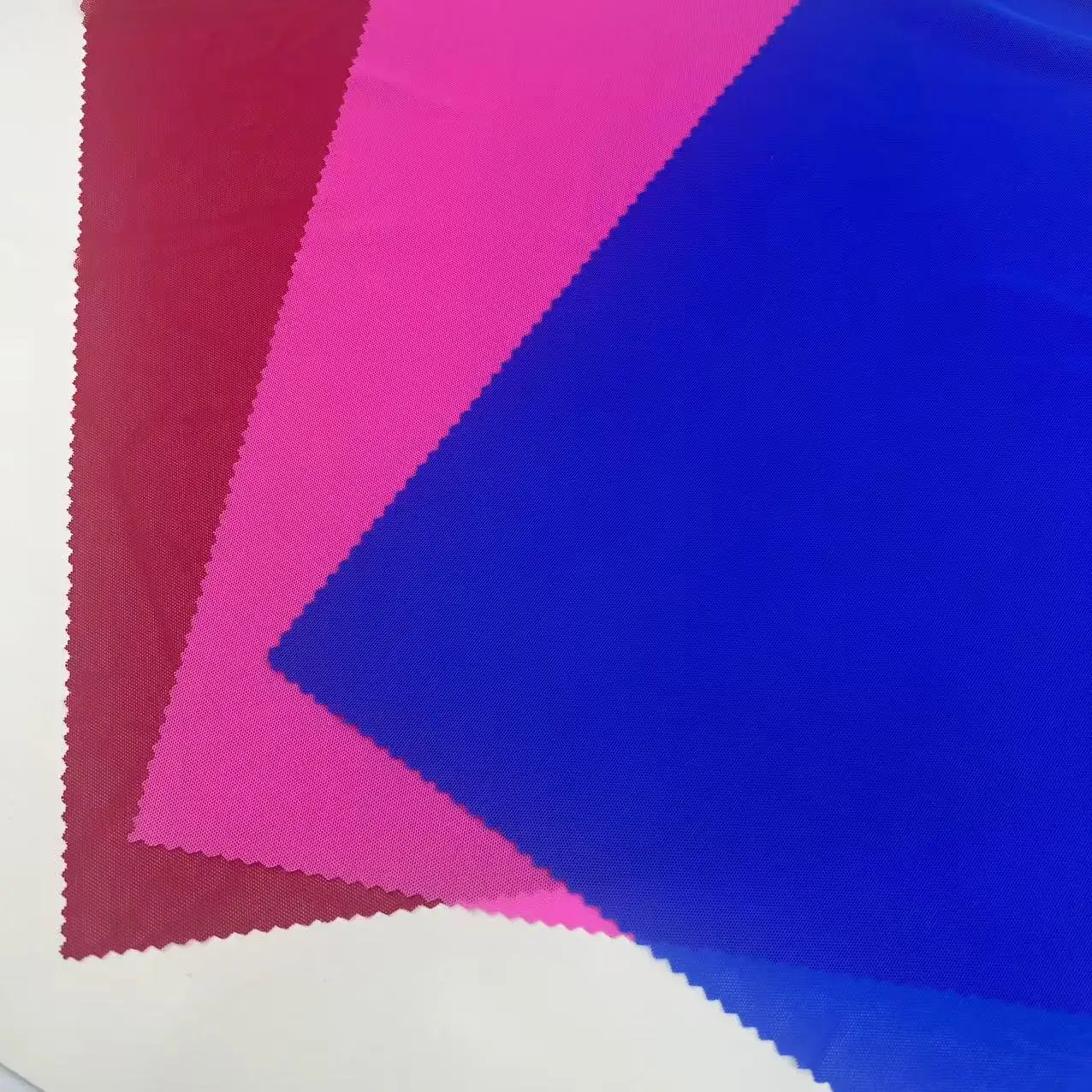 Wholesale stretch knit 94% Nylon 6% Spandex mesh fabric for sporting wear